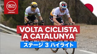 獲得標高4,000m！2日連続の山頂フィニッシュ！│ボルタ・ア・カタルーニャ2023 ステージ３ 日本語ハイライト