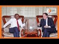 CS Kithure Kindiki holds bilateral talks with UK security minister Tom Tugendhat