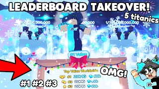 LEADERBOARD TAKEOVER! 🤯🥳 HOW I BECAME #1 BEST (5+ TITANICS) in Pets GO!!!