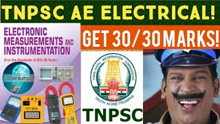 TNPSC AE | Measurements & Instrumentation | Electrical Engineering Lecture | Study Plan | Minkalam