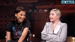 'Dune 2': Zendaya & Florence Pugh FANGIRL Over Each Other’s Style! (Exclusive)