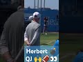 Justin Herbert pass 2 Quentin Johnston at Chargers Training Camp! | 2024 NFL Season Prep 🏈⚡️