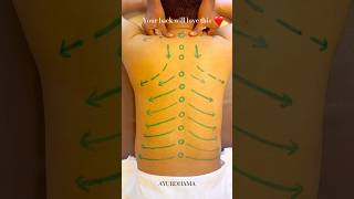 Back massage technique | Ayurveda massage | Massage technique | Ayurdhama Ayurveda