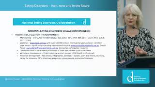 Eating Disorders in Primary Care - NEDC: Then, Now and in the Future,