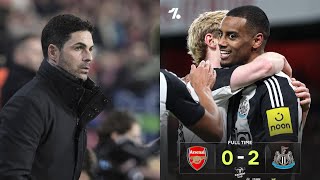 Newcastle trashed Arsenal at home 2-0 | Aside from set pieces Arsenal has no tactics