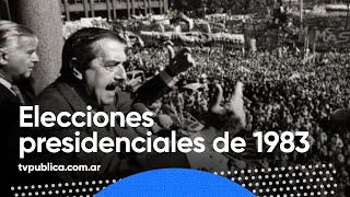 Informe Especial: Elecciones Presidenciales de 1983 - 40 Años de Democracia