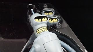 Talking Bender Figure Toynami Review