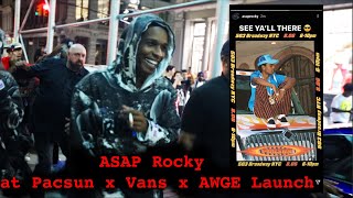 Partying with ASAP Rocky at the Vans x Pacsun x AWGE launch concert in NYC VLOG!
