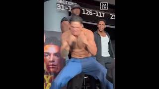 What The Heck Was Ryan Garcia Doing at The Weigh-in with Devin Haney