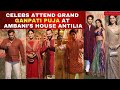 Bollywood celebs attends grand ganpati puja at Ambani's house