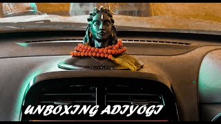 4inch #Adiyogi Statue for Car's and Home temple | Unboxing and Installation review #Ishafoundation