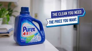 Purex® Laundry Detergent: The Clean You Need For The Price You Want | 0:06