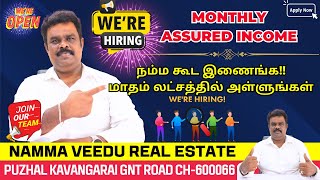 Chennai Real Estate Agents-Join Namma Veedu Real Estate \u0026 Become a City Superstar,Rocket Your Career