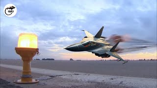 Crazy Russian Fighter Pilot Performs Maneuver