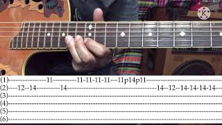 สอน intro เพลง ไสเจ้าว่า - อาร์ท มหาหอย (พร้อม Tab Guitar + กีต้าร์โปร่ง)