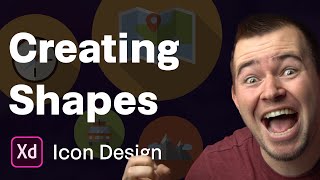 Adding Shapes to Create Icons in Adobe XD | Ep 14/30 [Icon Design in Adobe XD]