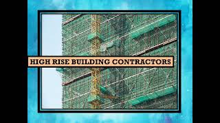 High Rise Building Contractors Chennai|Trichy|Madurai|kumbakonam|Erode