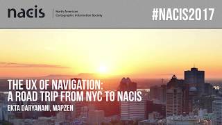 The UX of Navigation: A Road Trip from NYC to NACIS — Ekta Daryanani