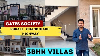 3 bhk Villas Semi furnished | Prime Location, spacious Parkings | 126 Gaj Villa | Approved Documents