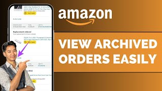 How To View Archived Orders On Amazon !