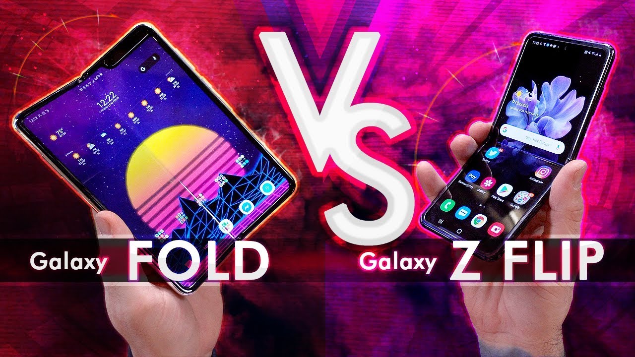 Samsung Galaxy Z Flip Vs Fold! - Review / Comparison - YouTube