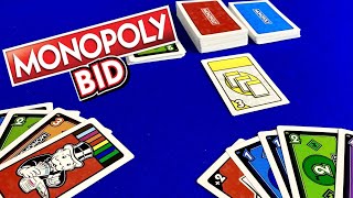 Monopoly Bid - How to Play & Review