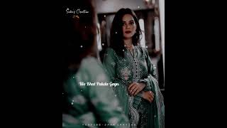 Soyi Soyi Palkho Pe Chal Ke 🤗😘 Love Feeling Female Version Full Screen Whatsapp Status 🍂🥀💯