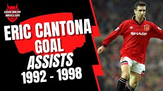 Eric Cantona Goal Assists 1992 -1998