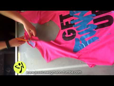 Zumba T shirt Cut by Jessica Wegmann Zumba T shirt Cut by Jessica Wegmann