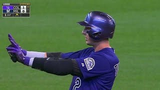 COL@MIL: Tulowitzki puts Rockies up early with double