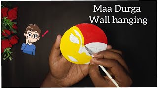 Navratri craft ideas | navratri wall hanging | waste material craft ideas | Wall Hanging