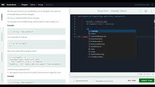Hackerrank Python Solution #4 Strings - Python: Mutations