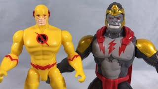 Spin Master 4 Inch DC Heroes Unite Reverse Flash \u0026 Gorilla Grodd Review