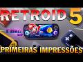 Retroid Pocket 5 rodando SWITCH, Wii, 3DS e PS2! MELHOR CONSOLE PORTÁTIL por $209! SnapDragon 865