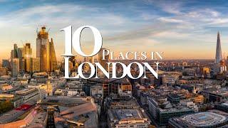 10 Beautiful Places to Visit in London England 4K 🏴󠁧󠁢󠁥󠁮󠁧󠁿 | Best Things to Do in London