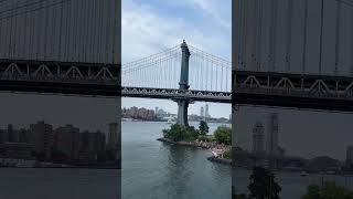 NYC 🇺🇸🗽Skats uz Brooklyn bridge un Manhattan bridge.