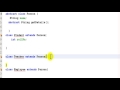 Abstract Class Example :java programming
