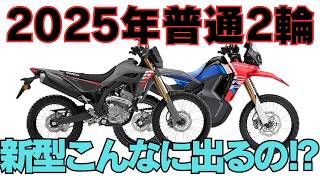 【2025年普通二輪】普通自動二輪で乗れる新型バイクの販売予定\u0026予想まとめ