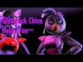 glamrock chica helps you~ fnaf security breach 360 vr audio version