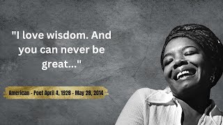 Maya Angelou Quotes | Part#10 | Maya Angelou's Most Memorable Quotes | A Tribute to a Literary Icon