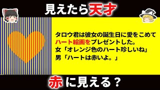 【ゆっくり解説】見えたら天才！大人気錯視クイズ！