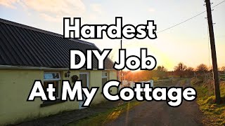 Hardest DIY Job at my Abandoned Cottage So Far! Repointing Old Stone Walls with Lime - Ep. 102