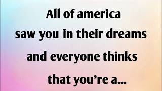 ALL OF AMERICA SAW YOU IN