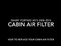 Smart Fortwo - Cabin Air Filter