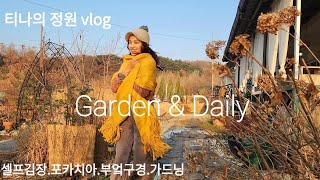 시골집부엌구경.김장🥬포카치아🍞4년차정원🏠일상vlog