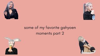 some of my favorite gahyeon moments part 2