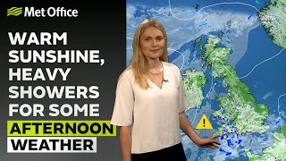 18/05/24 – Sunny spells and some showers – Afternoon Weather Forecast UK – Met Office Weather