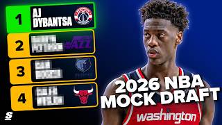Who Goes #1? Our OFFICIAL 2026 NBA Mock Draft!