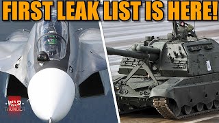 FIRST REAL LEAK IS HERE! CONFIRMING F-18 \u0026 SU-30? MSTA? NEW EUROCOPTER \u0026 MORE! - War Thunder