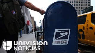 Servicio Postal alerta sobre retrasos en votos por correo y demócratas acusan a Trump